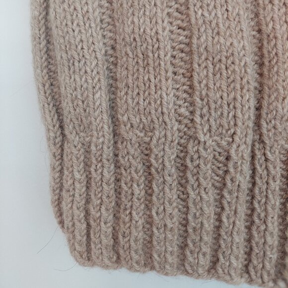 Vintage Wool Turtleneck Sleeveless Sweater - Picture 2 of 3